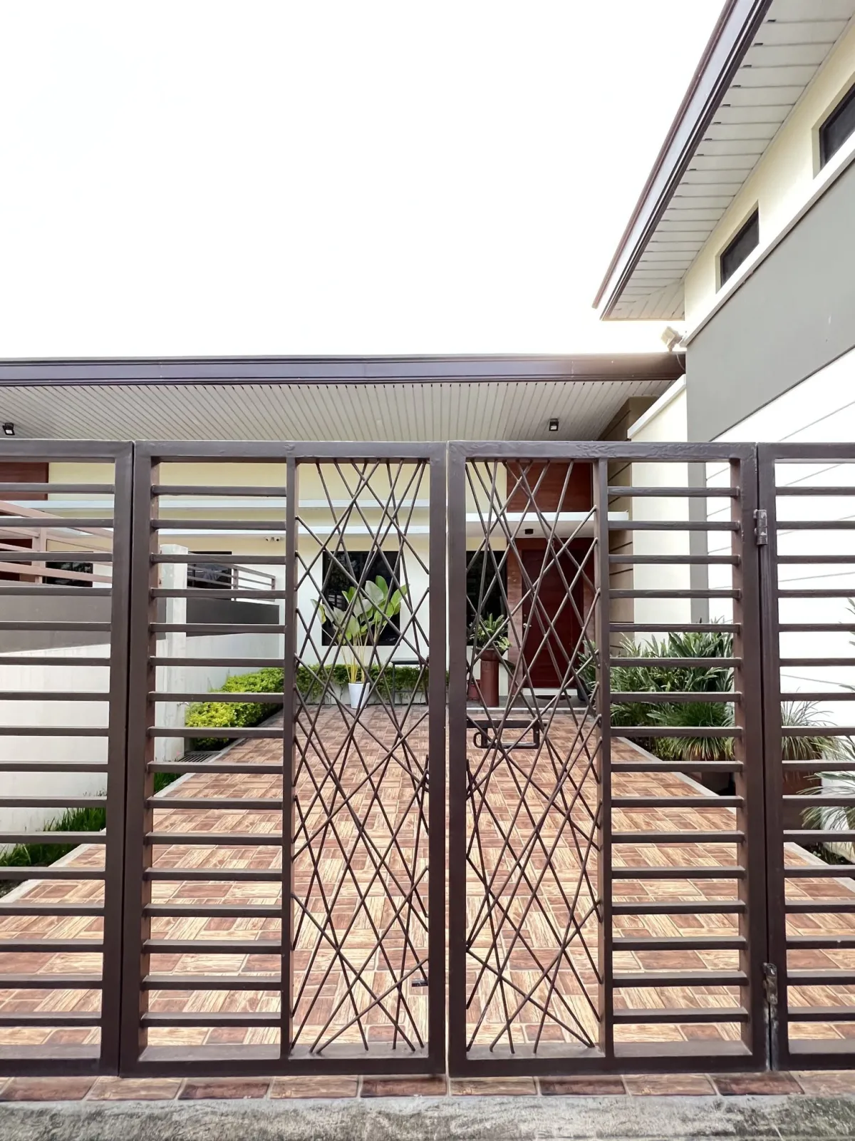 Gated entrance